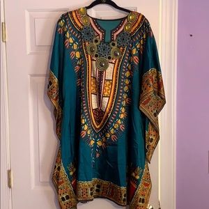 Authentic African print dress from Nigeria